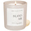 Island Air 15 oz Soy Candle, Matte Jar- Home Decor & Gifts