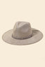 Wide Brim Fedora Fashion Hat
