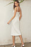 Latte Run Midi Dress