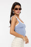 Gingham Eyelet Bodysuit