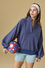 Navy Current Sweater