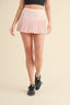 Court Flow Mini Skirt