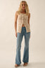 Pointelle Knit Top