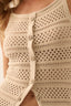 Pointelle Knit Top