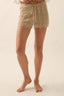 Cable Crochet Shorts