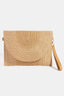 Tight Woven Envelope Clutch Bag