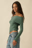 Emerald Edge Knit Top