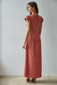 Carmine Dot Maxi Dress