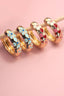 Enamel Flower Huggies