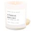 Stress Relief 11 oz Soy Candle - Home Decor & Gifts