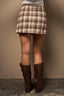 Pretty In Plaid Mini Skirt