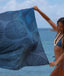 'Opihi Pareo Sarong - Navy