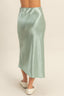 Satin Whisper Midi Skirt