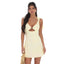 Golden Coastline Mini Dress