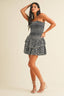 Twilight Flutter Mini Dress
