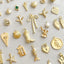 Gold Charms Asst.