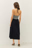 Boho Stripes Midi Dress