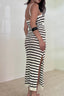 Cabana Stripes Midi Dress