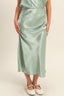 Satin Whisper Midi Skirt