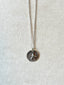 Sea Stamped Sterling Silver WB Starfish Charm Necklace