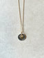 Sea Stamped Gold Filled/Sterling Silver Sand Dollar Necklace