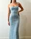 Evening Blues Maxi Dress