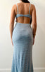 Evening Blues Maxi Dress