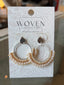 Woven Earrings Medium