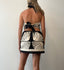 Seafoam Shell Mini Dress
