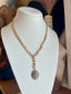 Bella Rey Shell Disc Necklace