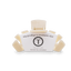 Classic Hair Clip | Medium | Almond Beige