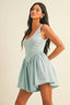Blue Belle Romper