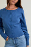 Blue Hour Button Up Top