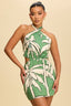 Palm Sway Mini Dress