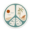Beach Peace Sticker
