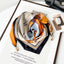 Magnetic Print Triangle Scarf for  Spring Style_CWASC02917
