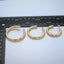 24K Gold Filled Minimalist Hoop Earrings