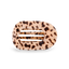 Round Flat Hair Clip | Medium | Blonde Tortoise