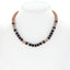 Boho Style Wooden/Metal Mix Beaded Necklace