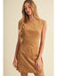 Suede Mini Dress