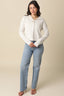 Elina Striped Collar Knit Top
