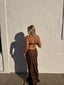 Chocolate Maxi Dress