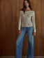 Knit Foldover Top