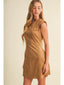 Suede Mini Dress