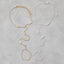 Cz Marquise Hand Chain Bracelet