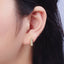 Gold Filled Square Hoop Earrings