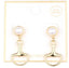 Pearl Stud Drop Earring