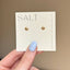 SEASHELL STUDS | 18K gold