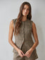 Woven Wool Top