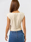 Suede Fringe Top